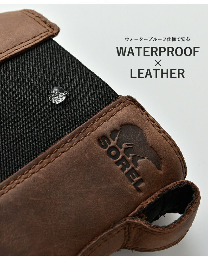 SOREL ソレル レヴェルロード ウォータープルーフ チェルシーブーツ