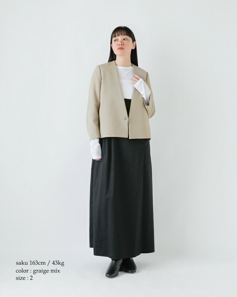 NO CONTROL AIR ノーカラー ジャケット 36 卒業式 NO CONTROL AIR ノーコントロールエアー ドライダブルウェザー ノー