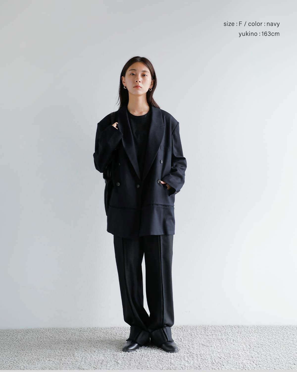 20%OFF】JUN MIKAMI ジュンミカミ ウール フラノ ダブル ジャケット
