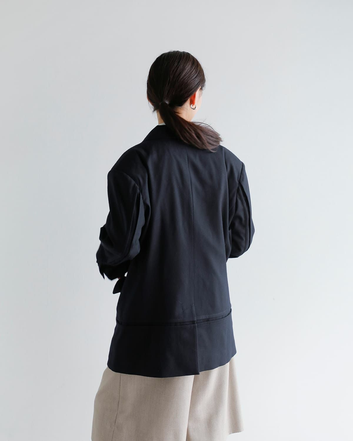 20%OFF】JUN MIKAMI ジュンミカミ ウール フラノ ダブル ジャケット
