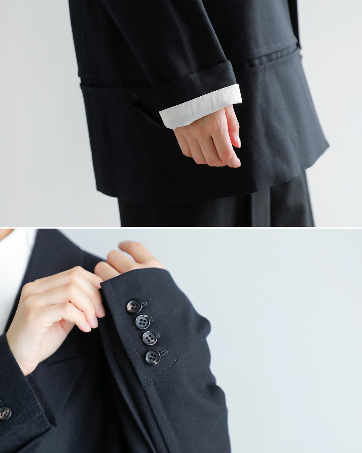 20%OFF】JUN MIKAMI ジュンミカミ ウール フラノ ダブル ジャケット