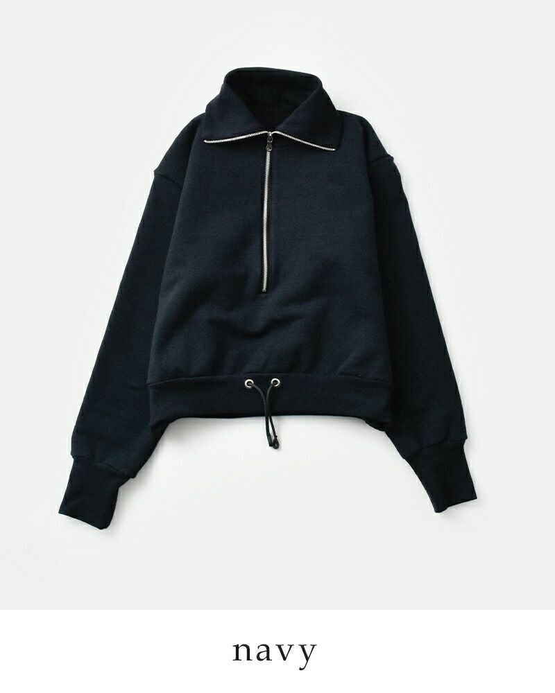 3こ1】【50%OFF】JUN MIKAMI ジュンミカミ コットン ハーフジップ