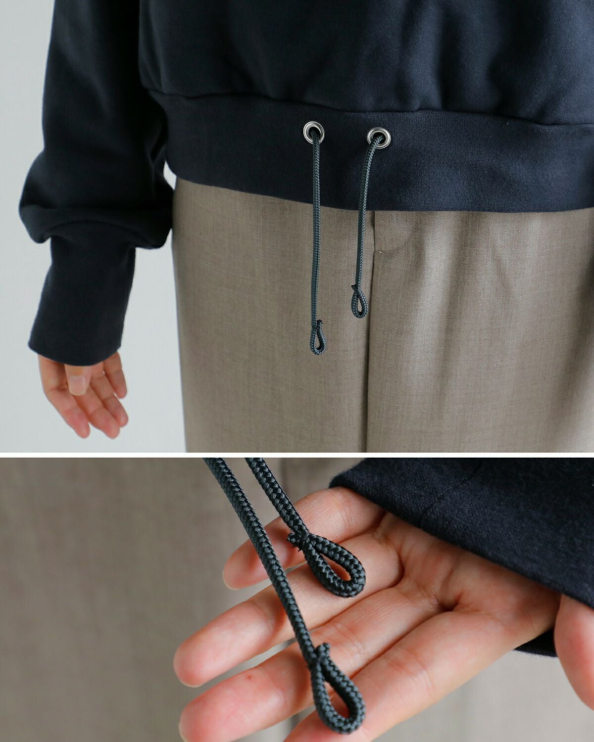 20%OFF】JUN MIKAMI ジュンミカミ コットン ハーフジップ スウェット