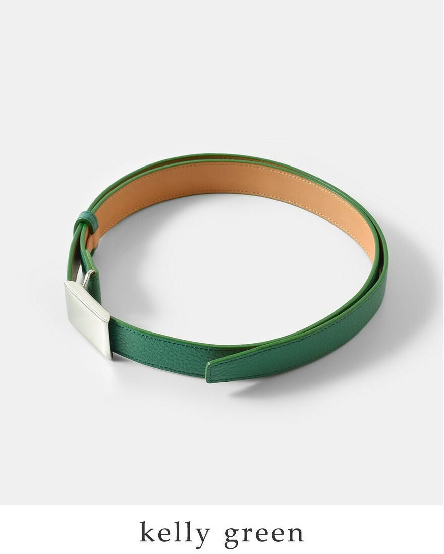 50%OFF】Scye サイ シュリンクレザー ボックス バックル ベルト