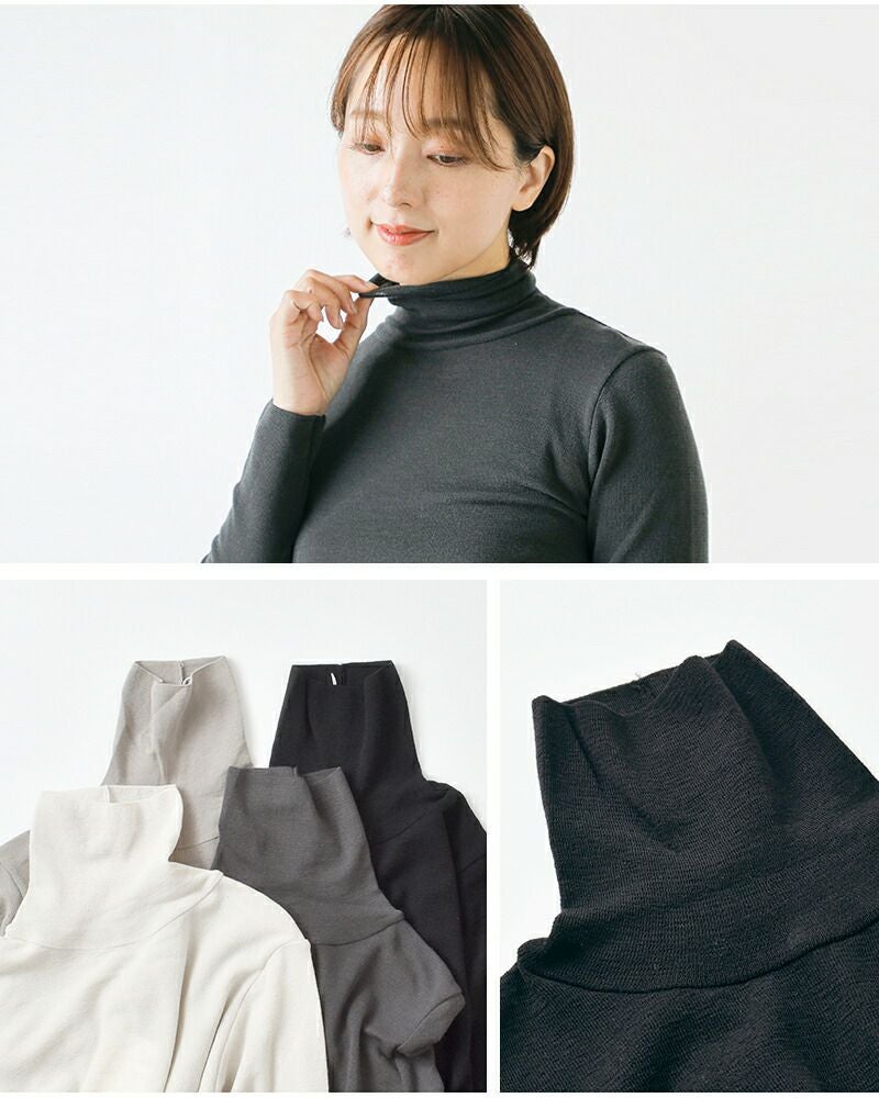 evam eva エヴァムエヴァ ウール タートルネック プルオーバー evam eva エヴァムエヴァ ウール タートルネック プルオーバー
