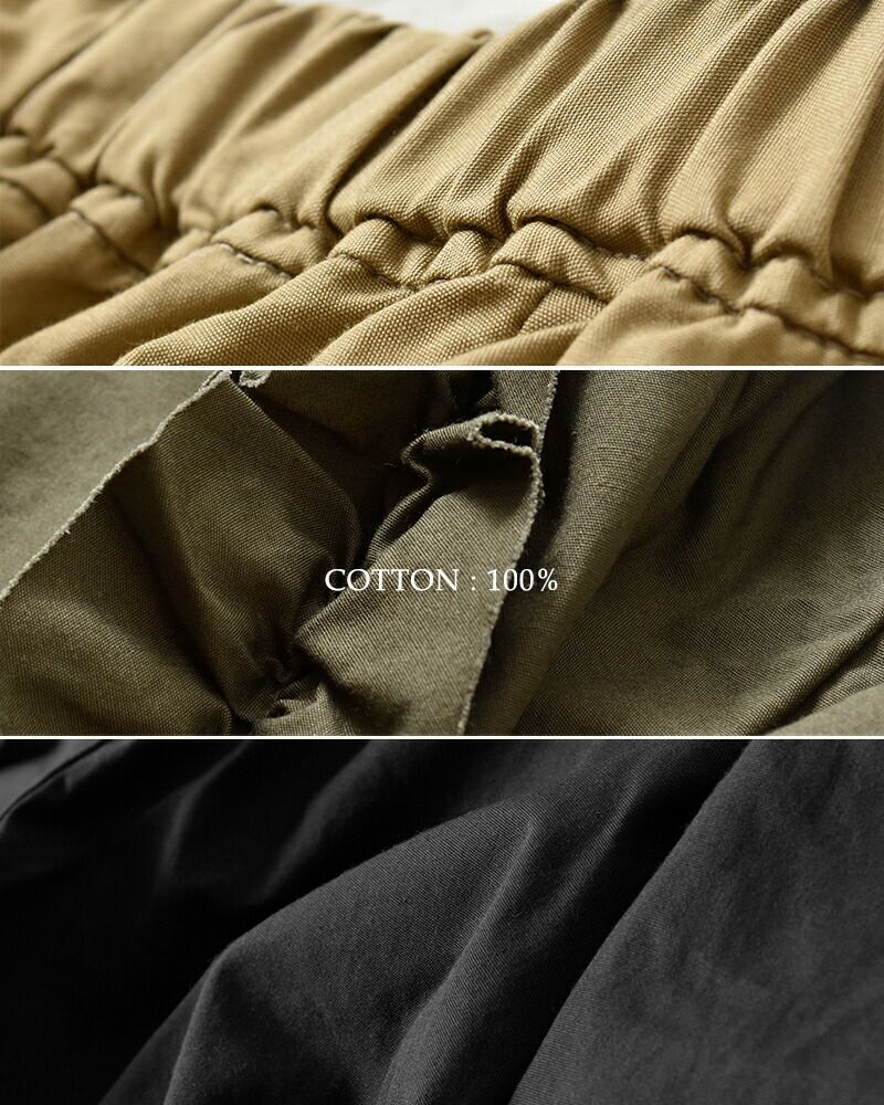 Gauze# ガーゼ コットン ビビアン パンツ “VIVIENNE PANTS” g1025-mn