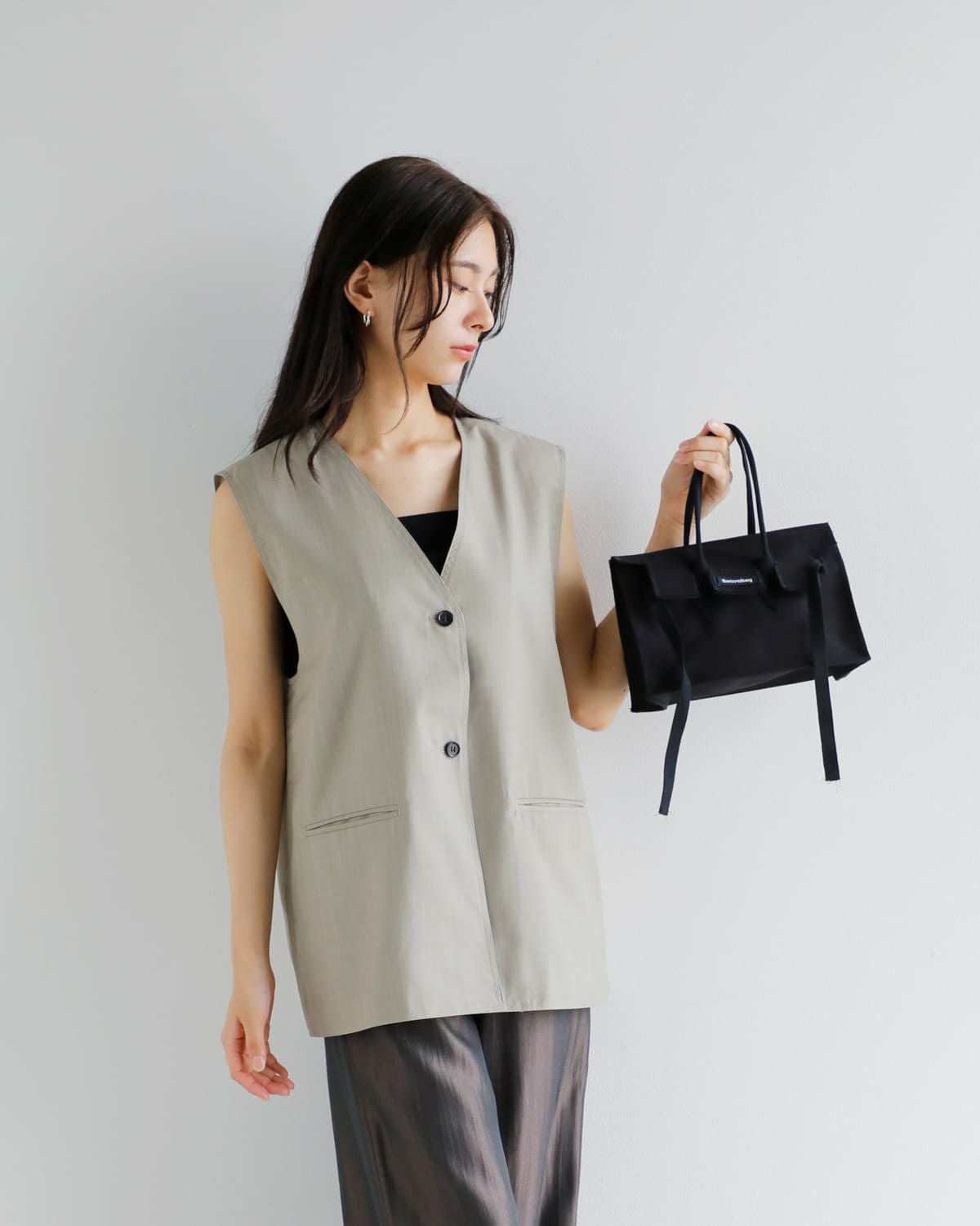cocomi　SEA シー　キャンバス　パロディー　バッグ　S 50%OFF】SEA シー キャンバス パロディー バッグ Sサイズ 110106333-ms