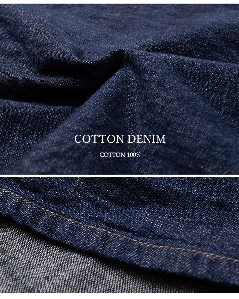 or slow オアスロウ デニム プルオーバー ドレス “PULLOVER DENIM