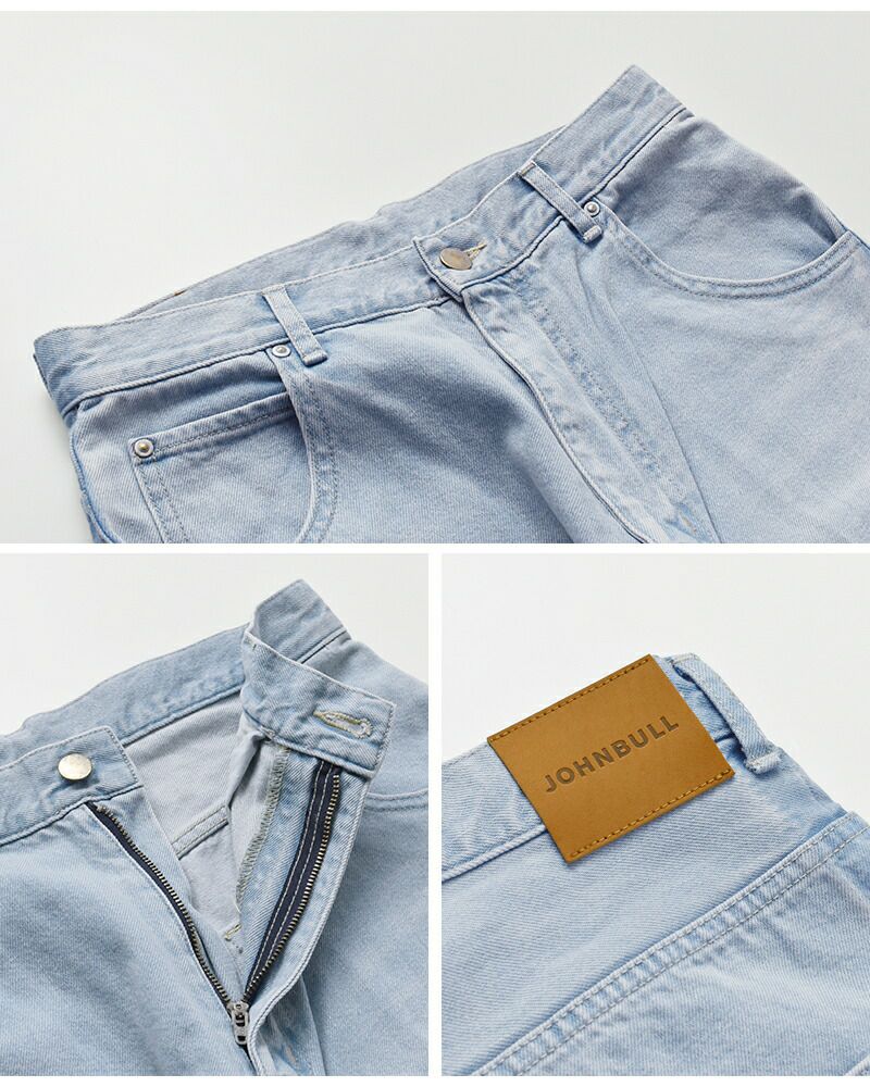 40%OFF】Johnbull ジョンブル ライン デニム パンツ jl253p10-nk