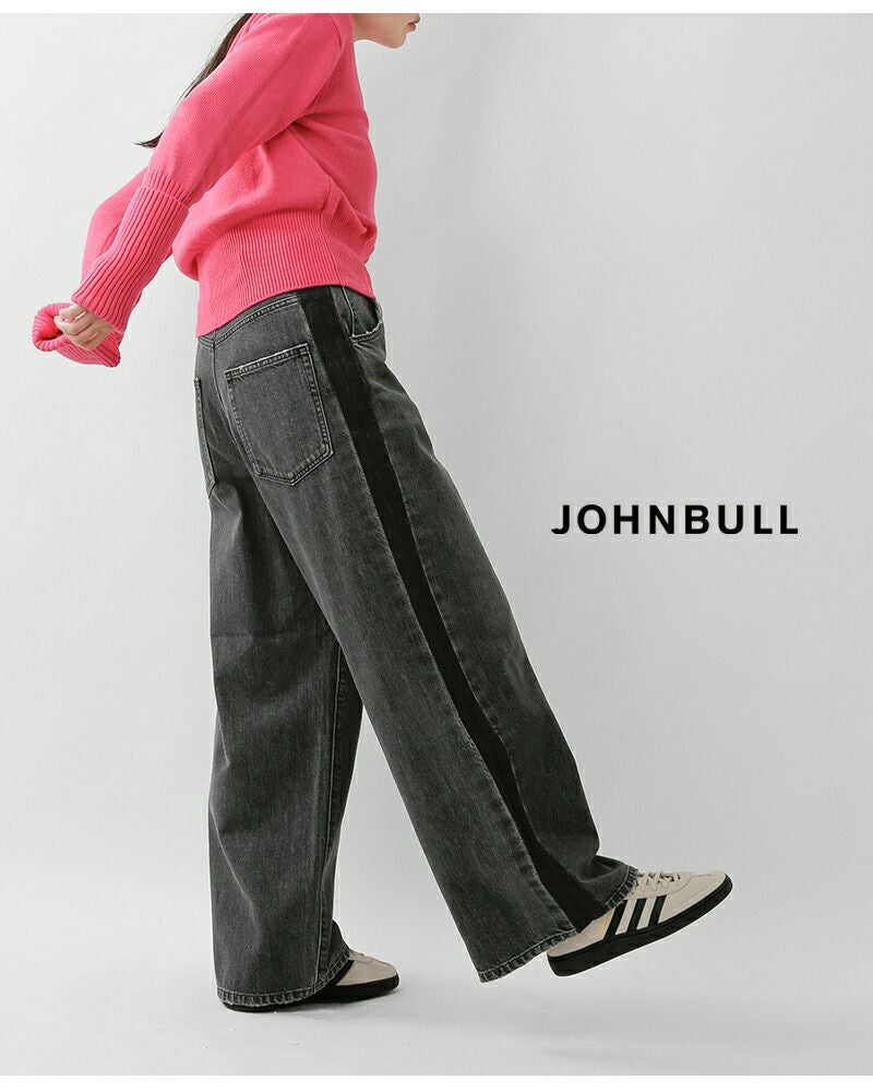 クーポン対象】Johnbull ジョンブル ライン デニム パンツ jl253p10-nk
