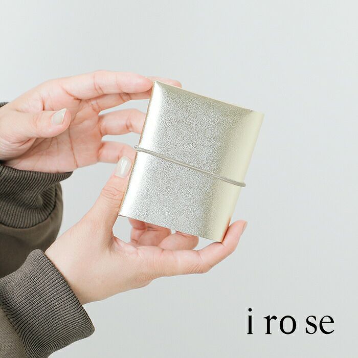 irose イロセ カウレザー シームレス ミニウォレット“SEAMLESS MINI