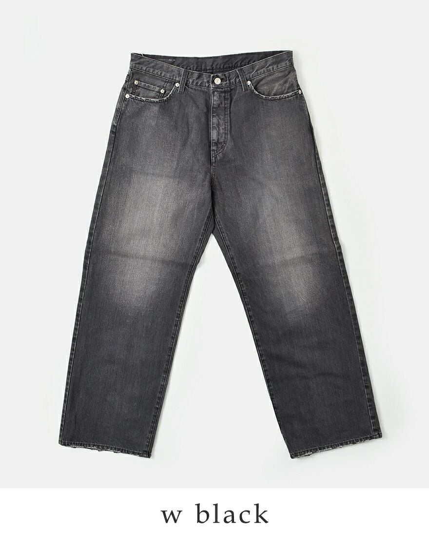 40%OFF】Johnbull ジョンブル デニム ワイド ジーンズ jy253p01-kr