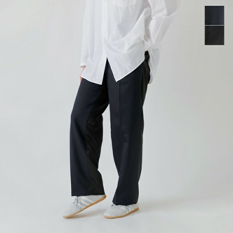 40%OFF】YLEVE イレーヴ ストレート トラウザー パンツ “WOOL MOHAIR