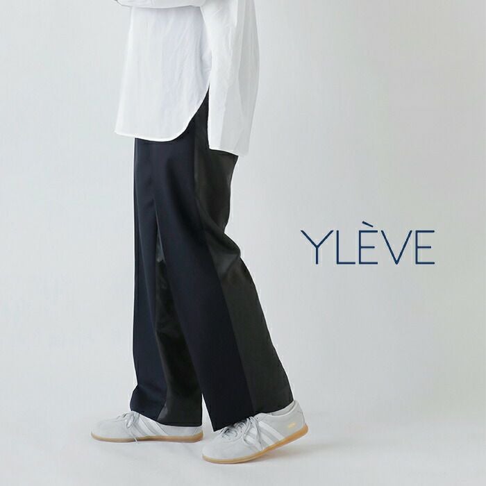 40%OFF】YLEVE イレーヴ ストレート トラウザー パンツ “WOOL MOHAIR
