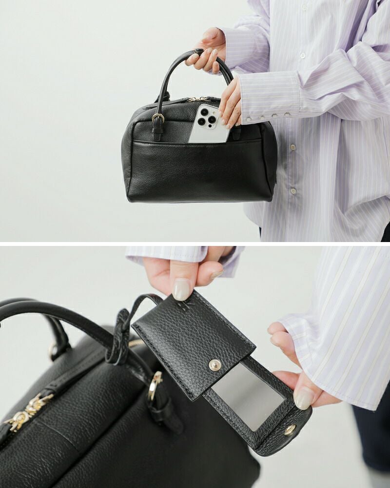 【希少品】アザラシの本革仕様のキャディバッグとボストンバッグ Lisa Larson（リサラーソン） ボストンバッグ ショルダーバッグ 軽量