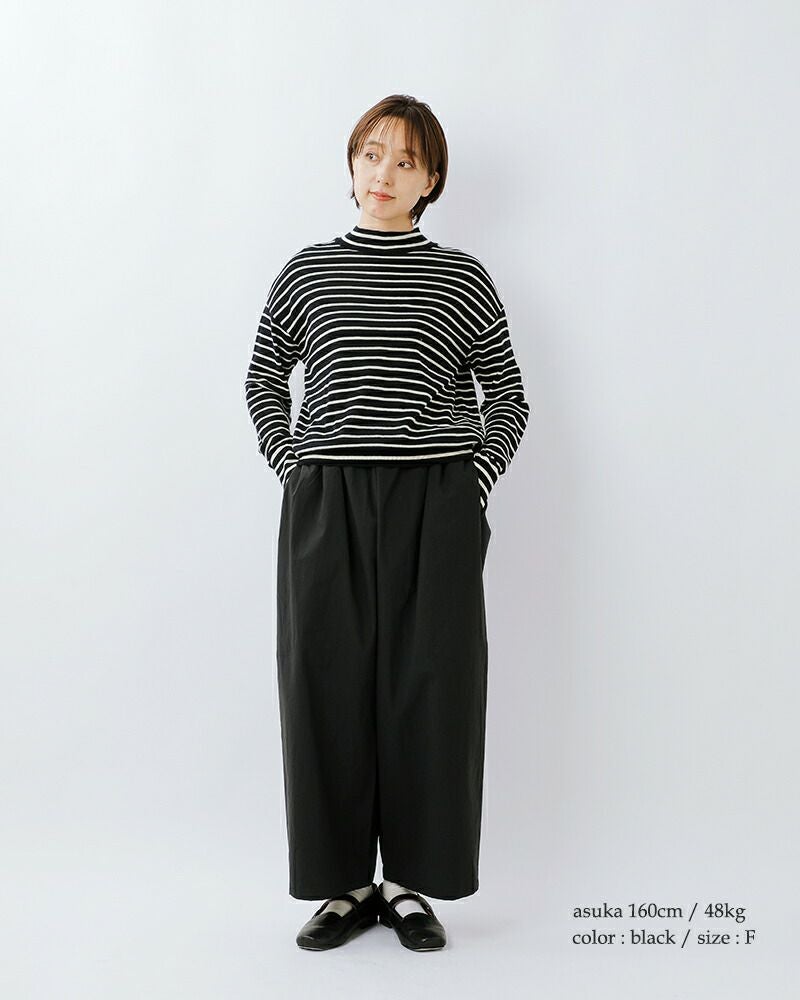 クーポン対象】g グラム リラックス コットン ワイド パンツ g-619-mt