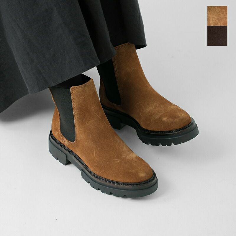 クーポン対象】【40%OFF】eness エネス スエード サイドゴア