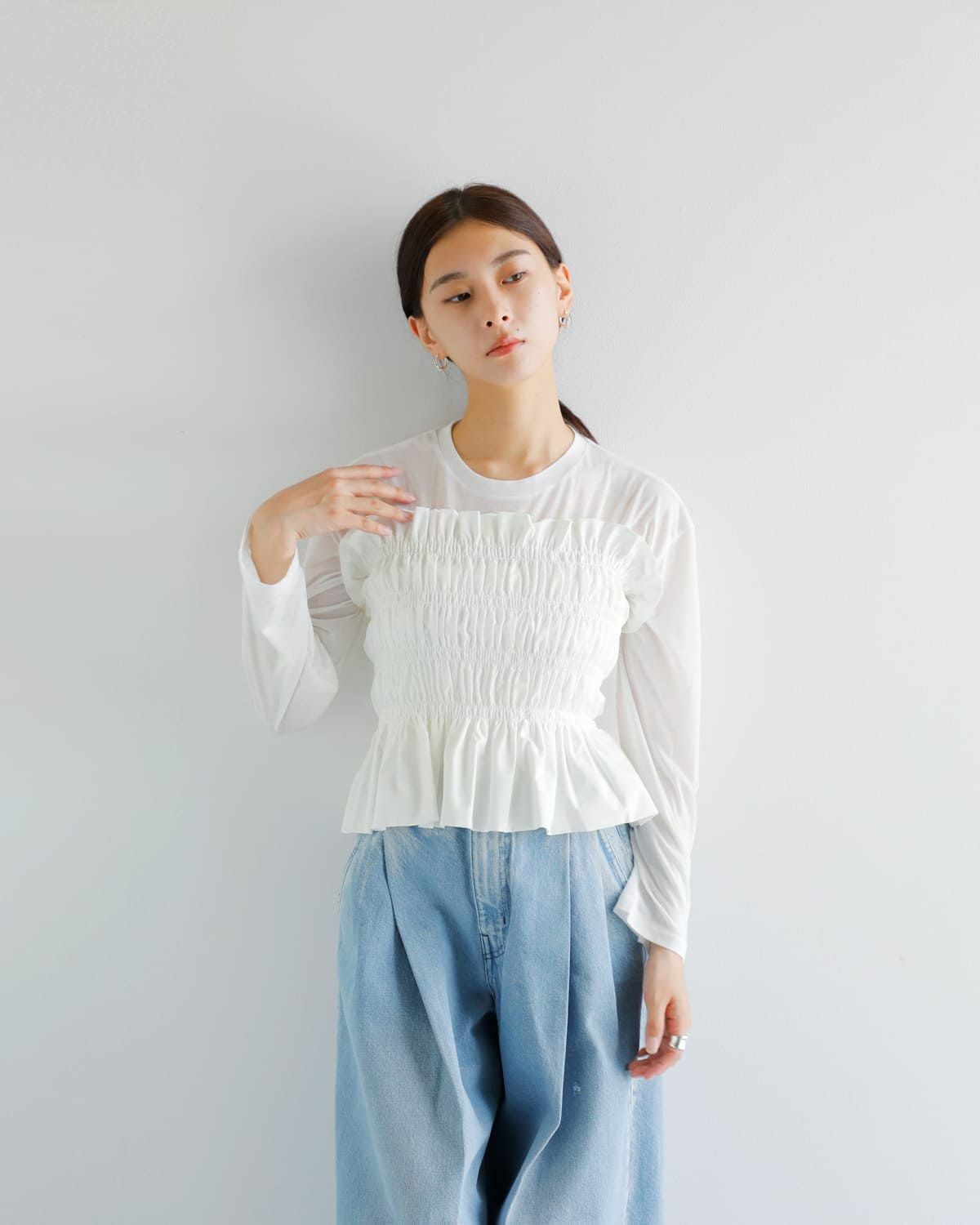 MANOF マノフ ビスチェ セット カット ワンピース 89112-5162-ms