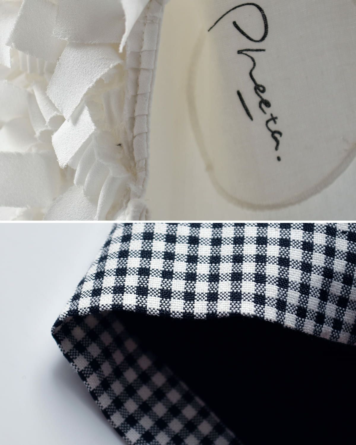 60%OFF】Pheeta フィータ リボン 切替 ベスト “Vivien” ph014c-25-25c