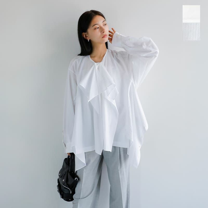 beautiful people / ビューティフルピープル | DOUBLE-END / landscape printed blouse シャツ | 40 | マルチカラー | レディース beautiful people ダブルエンド ブラウス – COLDBECK ONLINE