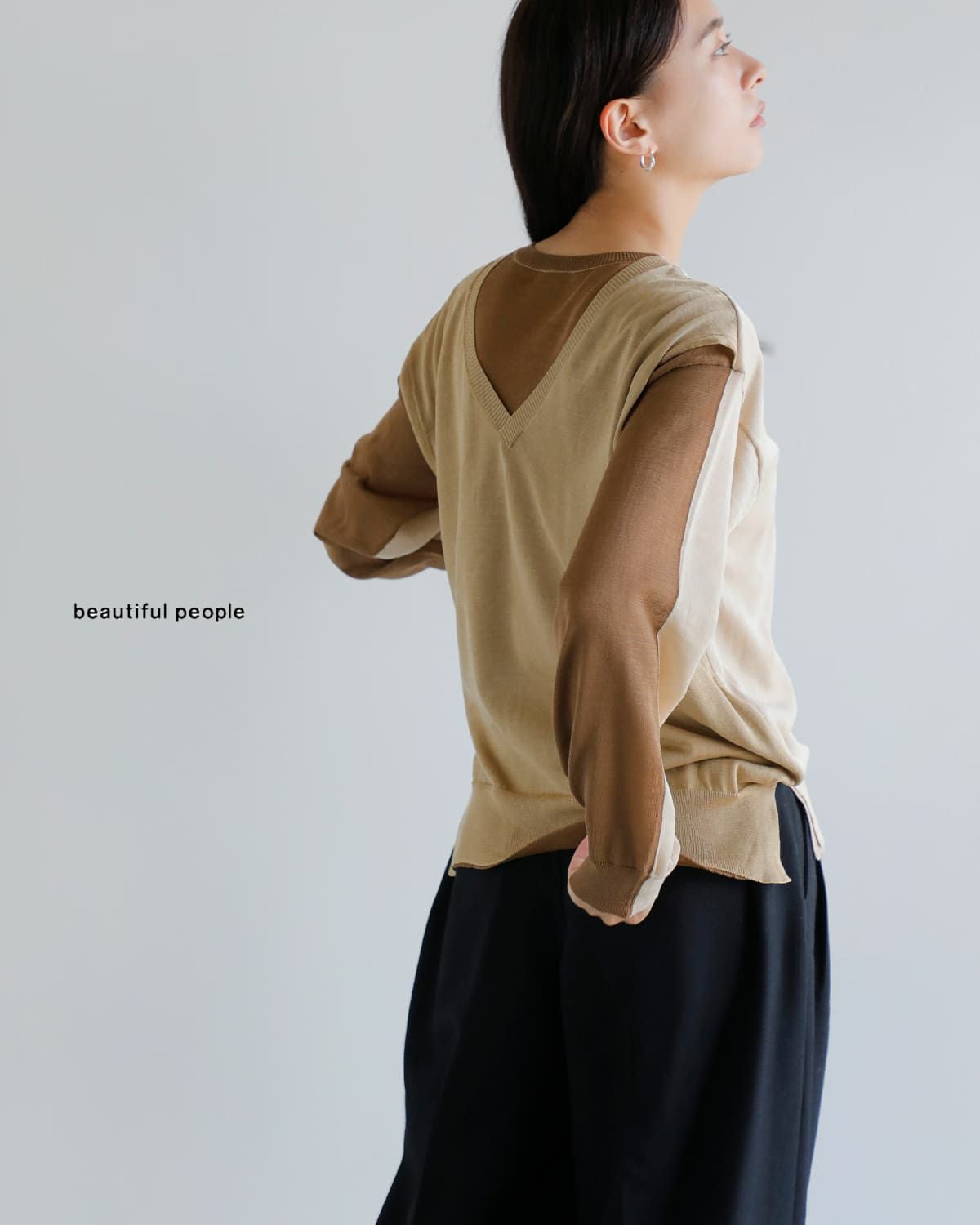60%OFF】beautiful people ビューティフルピープル スーピマコットン