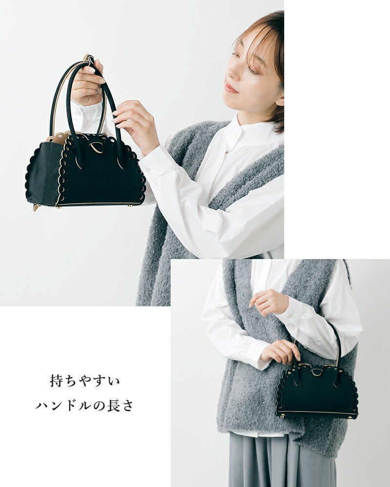 MARY AL TERNA メアリオルターナ ウルトラスエード ハンドバッグ