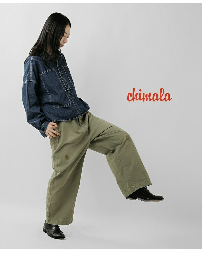 chimala チマラ USアーミー ヘリンボーン オフィサー トラウザー