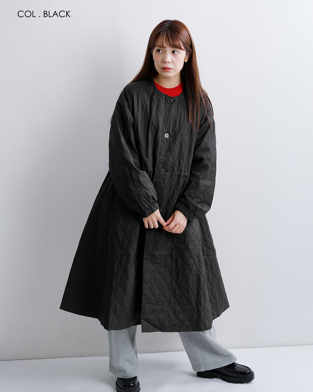 ORCIVAL オーチバル オーシバル インサレーション キルト ロングコート