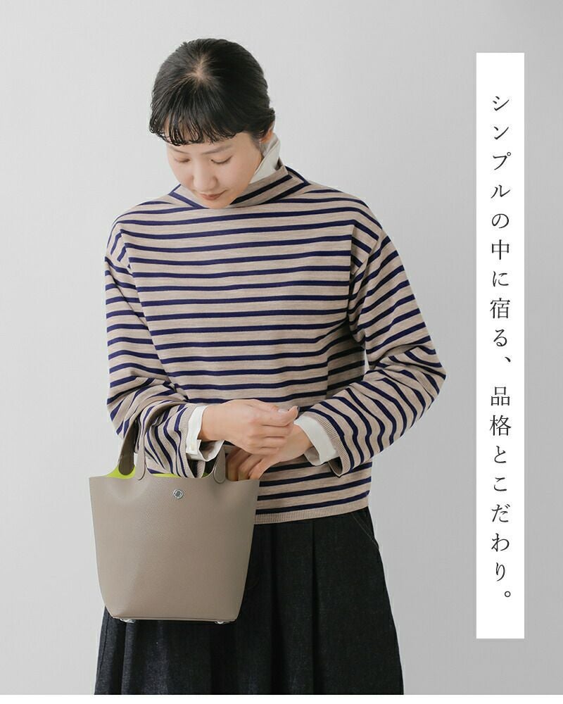 ORCIVAL オーチバル オーシバル ダブルフェイスレザー ハンドバッグ or