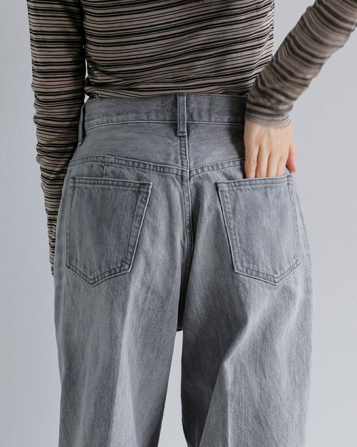 CREDONA クレドナ コットン デニム パンツ “THE C EVERYDAY DENIM