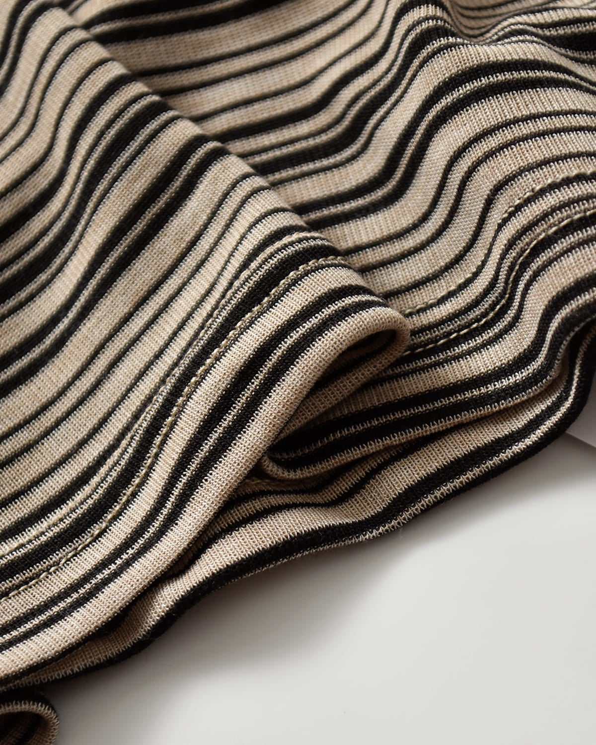 kiehtova キエトヴァ シアー ボーダー トップス “SHEER BORDER TOPS
