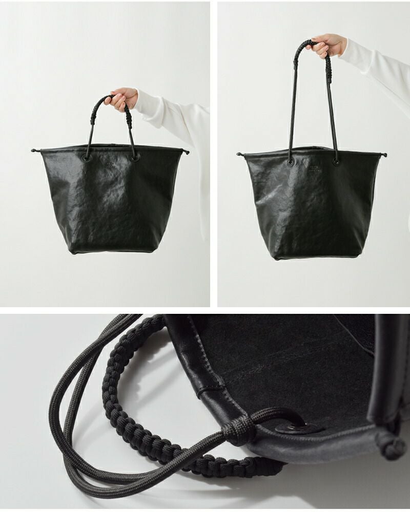 HAIDA ハイダ ウォッシュドレザー トートバッグ “Graham” 5c-995028