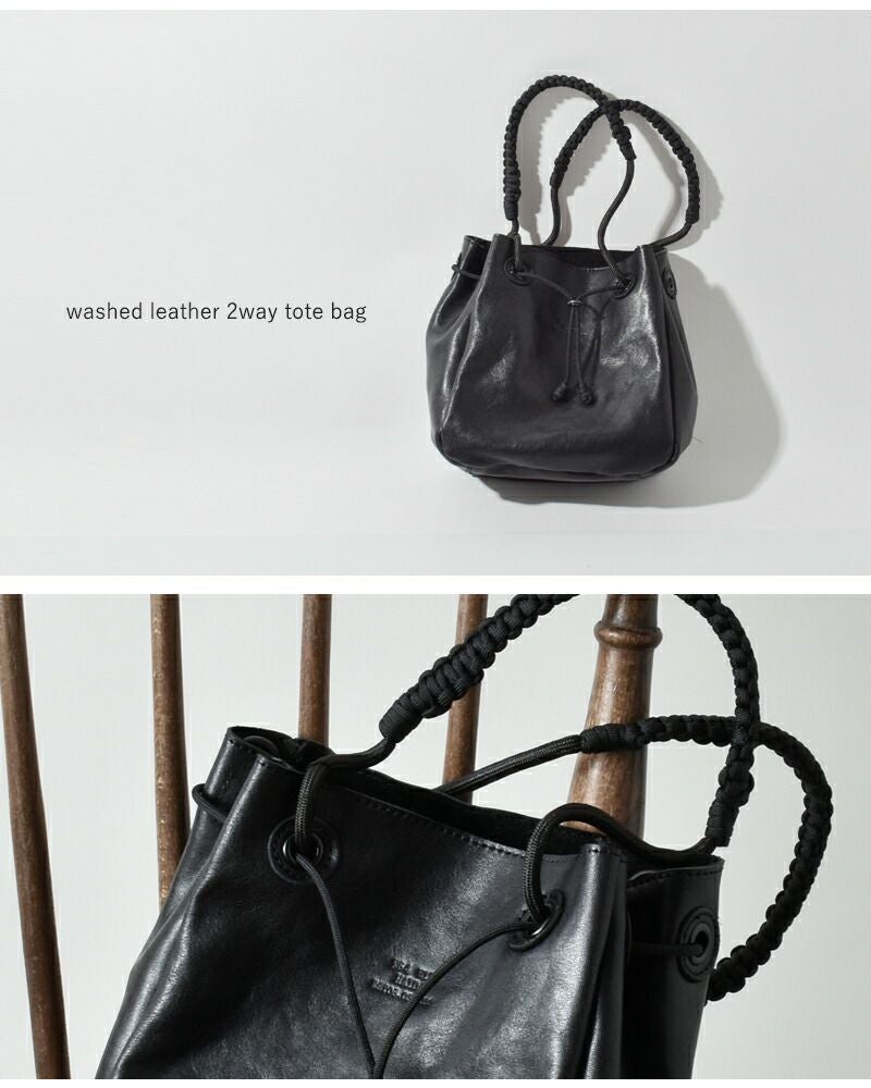 HAIDA ハイダ ウォッシュドレザー 2way トートバッグ “TANKER S” 5c