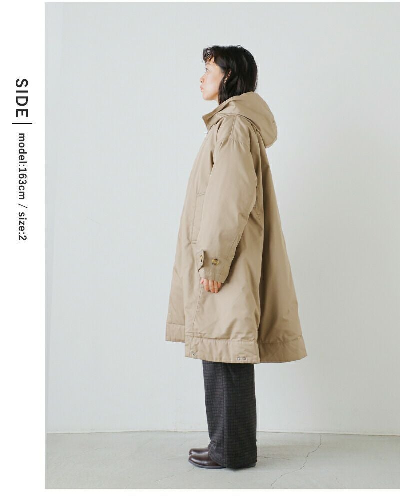 30%OFF】miffew ミフュー テントライン ジップアップ ダウン コート