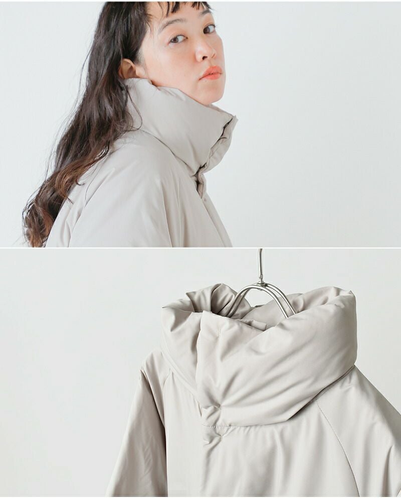 30%OFF】miffew ミフュー 撥水 帯電防止 スタンドカラー ダウン