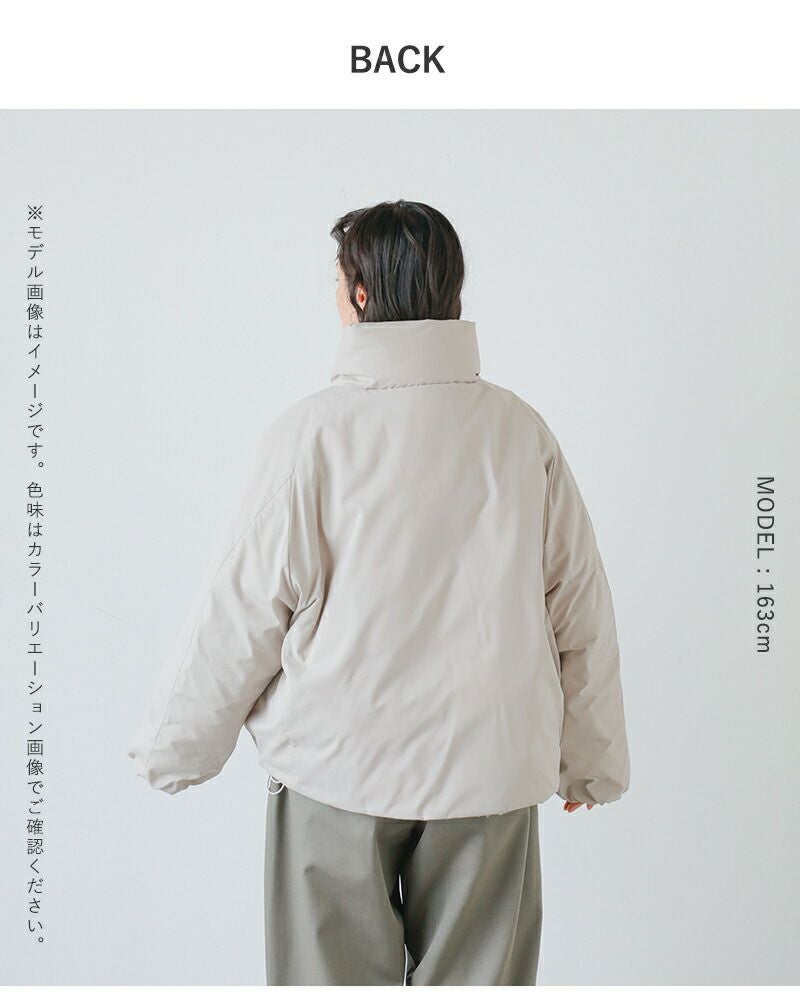 30%OFF】miffew ミフュー 撥水 帯電防止 スタンドカラー ダウン