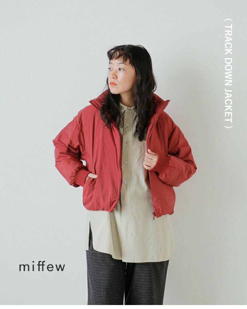 30%OFF】miffew ミフュー トラック ダウン ジャケット “TRACK DOWN