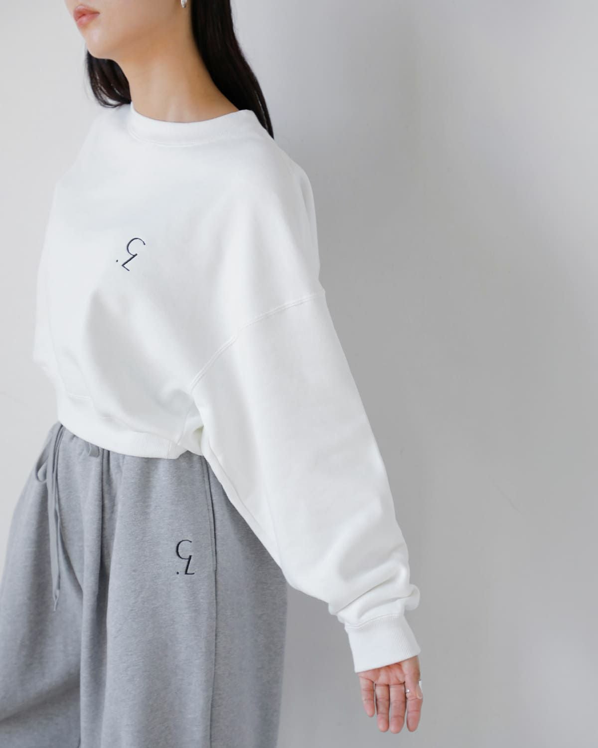 CLANE クラネ ロゴ スウェット トップス 19105-1252-kk レディース