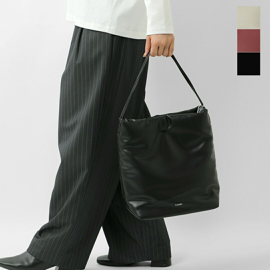50%OFF】YAHKI ヤーキ シンセティックレザー トートバッグ yh-758-tr