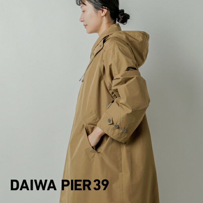 ダイワピアサーティンナイン フード付きトレンチコート レディース】W's TECH BRITISH HUNTER COAT | DAIWA PIER39(ダイワ ジャケット・アウター