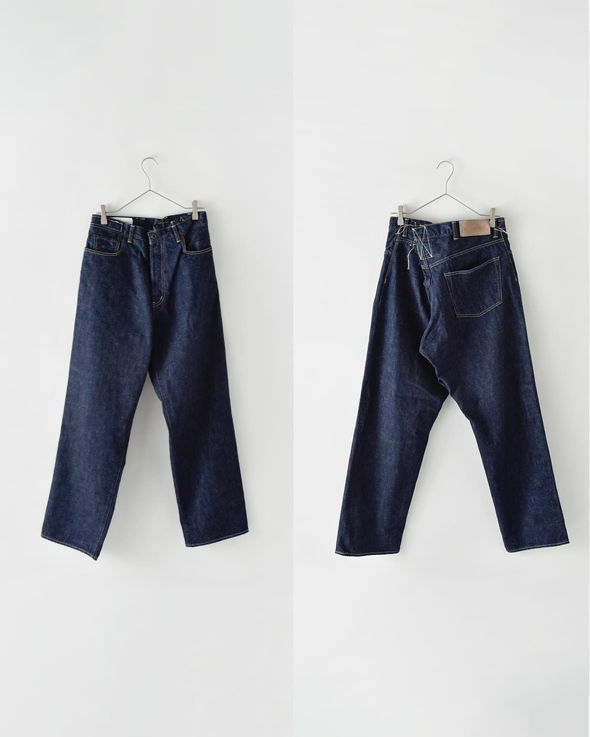 KURO クロ セルビッチ クロス デニム パンツ “SELVEDGE CROSS DENIM