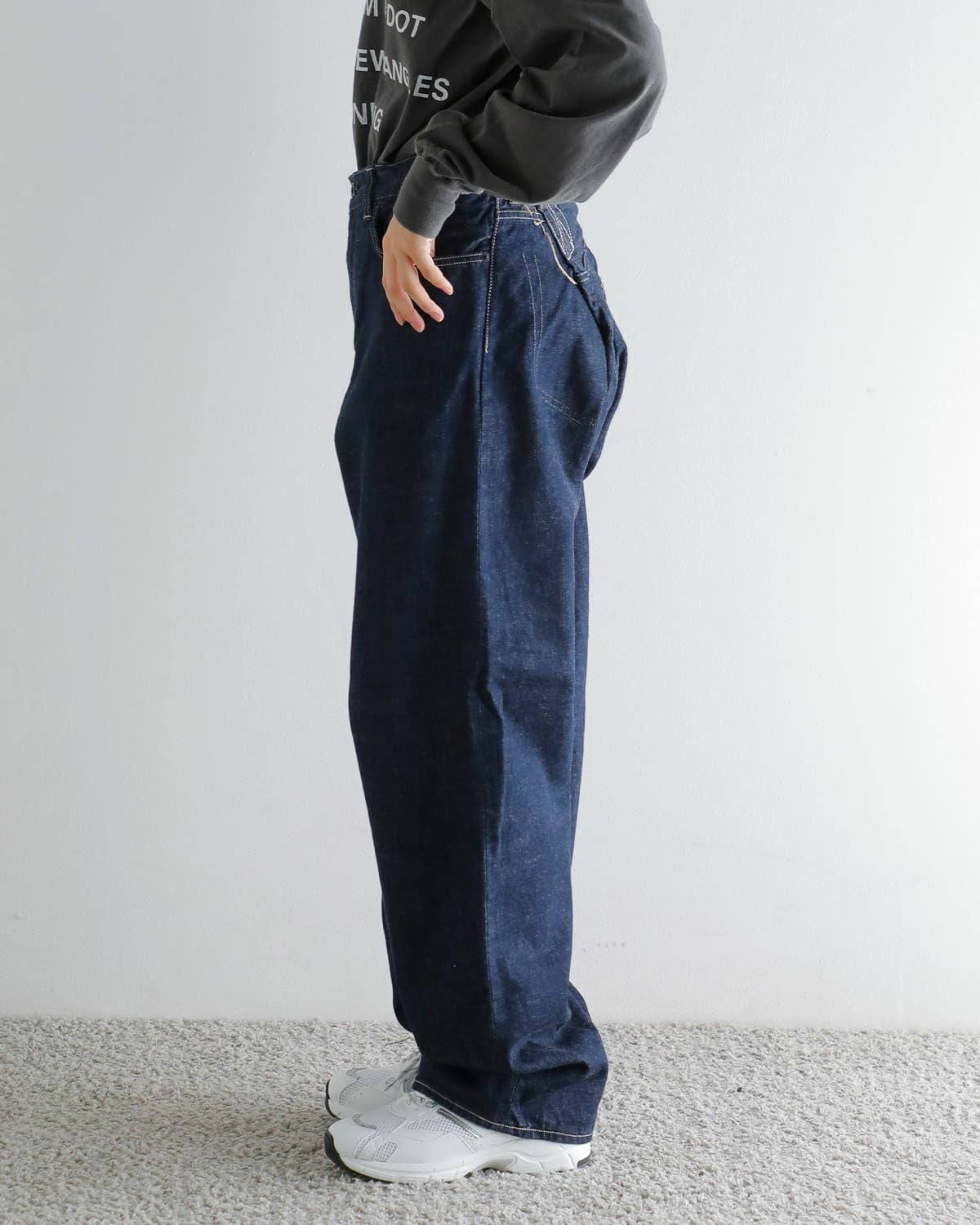 KURO クロ セルビッチ クロス デニム パンツ “SELVEDGE CROSS DENIM