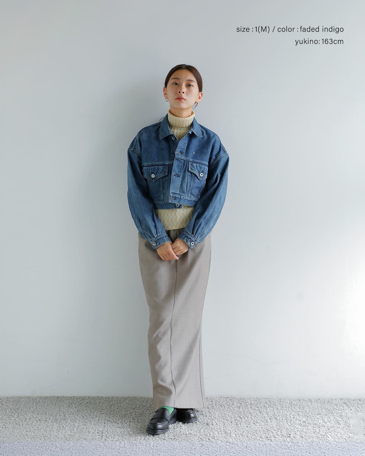 KURO クロ セルビッチ クロップド トラッカー ジャケット “SELVEDGE