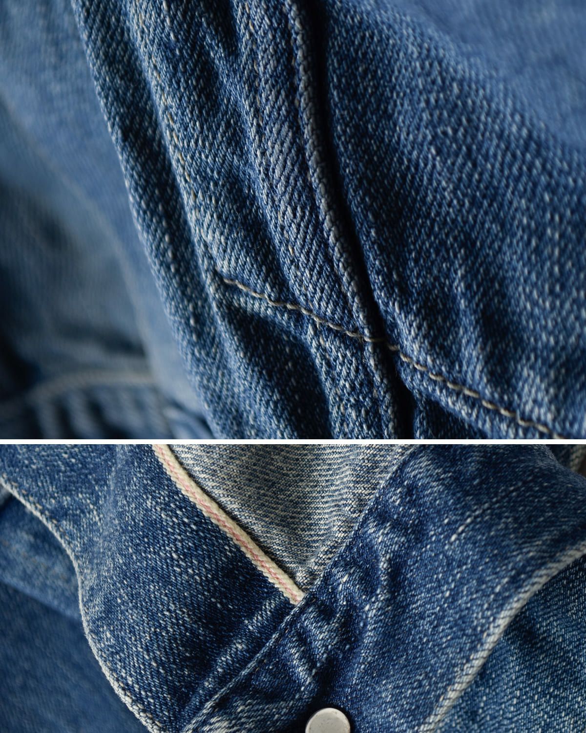 KURO クロ セルビッチ クロップド トラッカー ジャケット “SELVEDGE