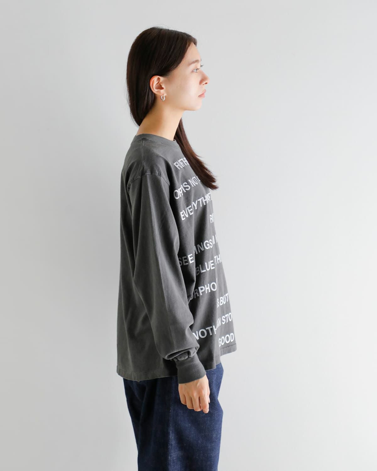 【KURO】ワイド長袖カットソー 楽天市場】KURO（袖の長さ長袖）（Tシャツ・カットソー｜トップス