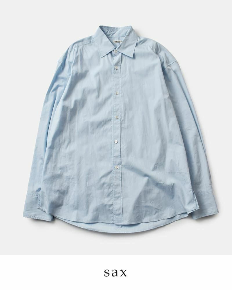 CREDONA クレドナ 超長綿 コットン ドレス シャツ “THE C EVERYDAY
