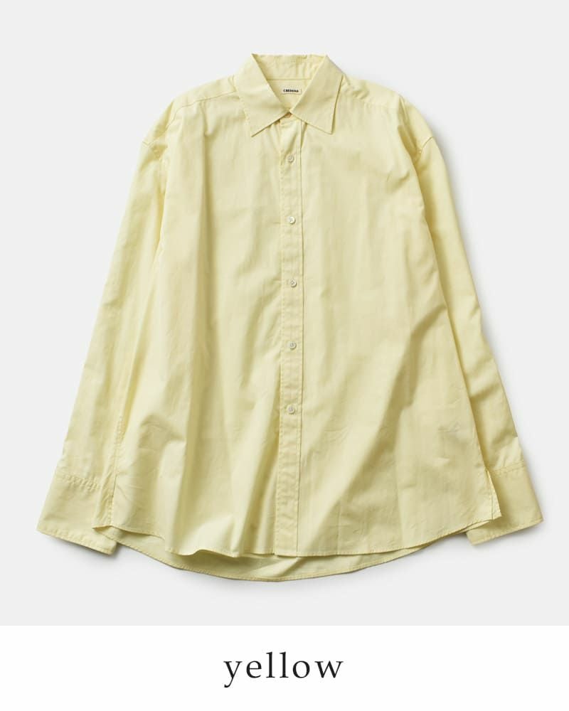 CREDONA クレドナ 超長綿 コットン ドレス シャツ “THE C EVERYDAY