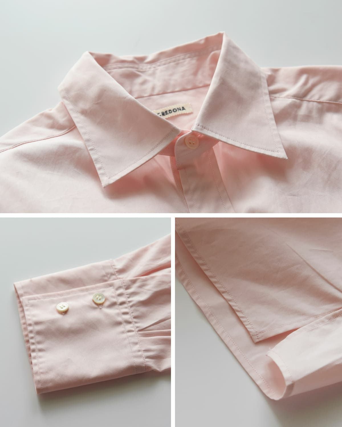 CREDONA クレドナ 超長綿 コットン ドレス シャツ “THE C EVERYDAY