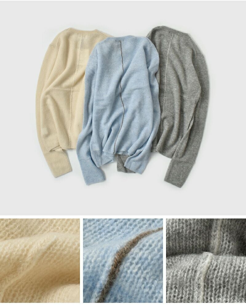 50%OFF】ADAWAS アダワス シアー カシミヤ セーター adws-501-36-fn