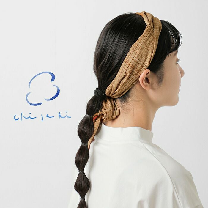 60%OFF】chisaki チサキ リバーシブル スカーフ “Sumi” sumi-nk